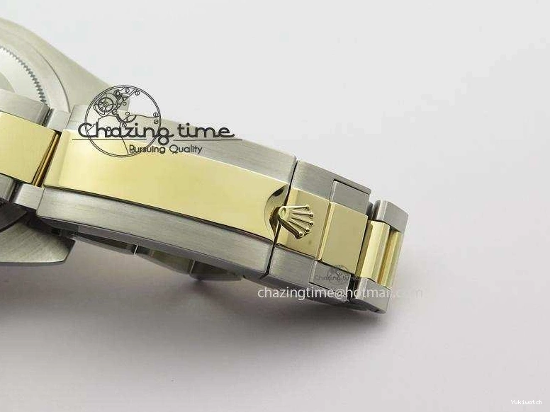 Submariner Dial Edition Bracelet Bezel SS Noob 1:1 YG Best Wrapped On LN 116613 A2836 Black YG 0212